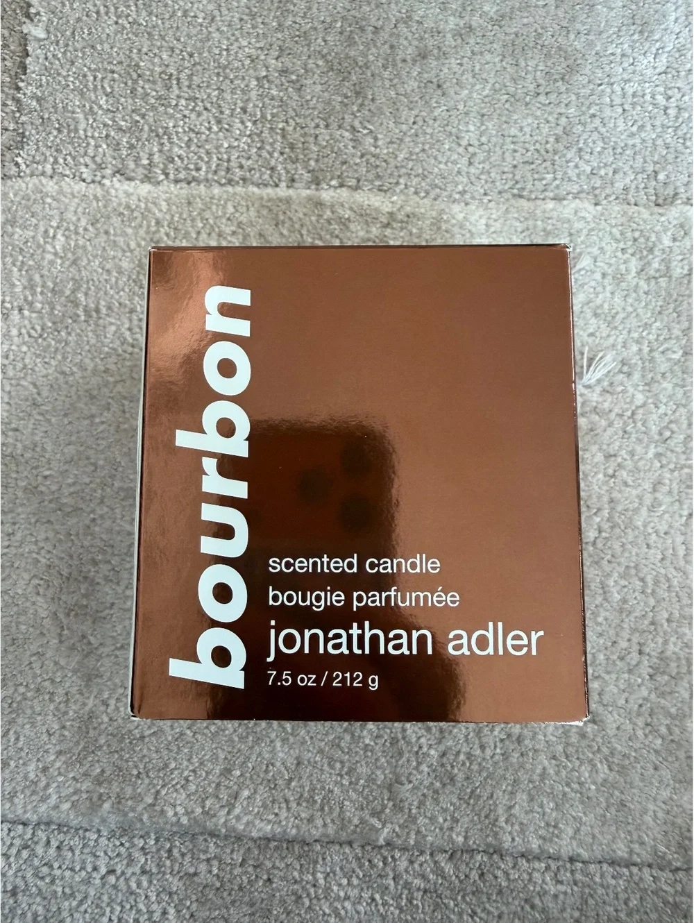 Jonathan Adler Bourbon scented candle retail $58